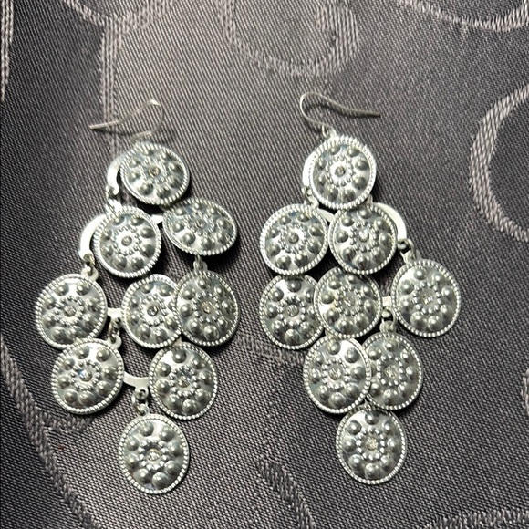 3/$20 Elegant Silver Dangle Earrings - Picture 1 of 3